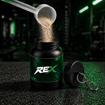 حامل جرعات المكملات المحمول من REX